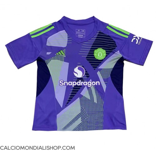 Maglie da calcio Manchester United Portiere Prima Maglia 2024-25 Manica Corta